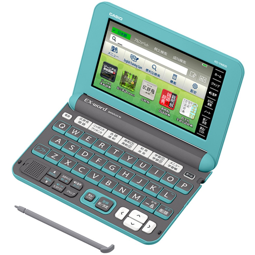 CASIO EX-word XD-Y4800BU Elektronische Wörterbücher Japanisch Englisch Deutsch