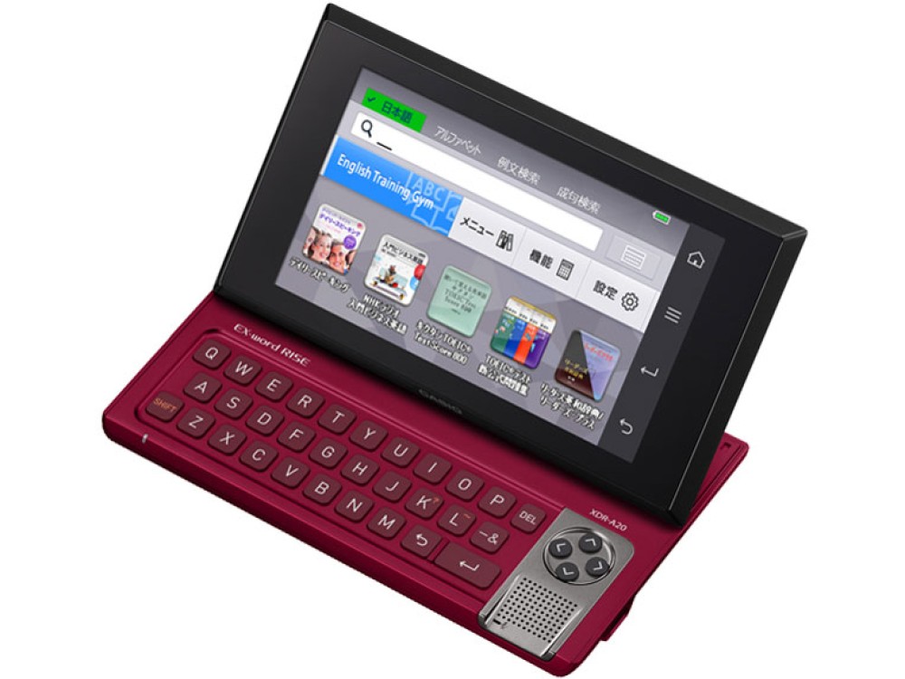 CASIO EX-word Rise XDR-A20RD Elektronische Wörterbücher Japanisch Englisch