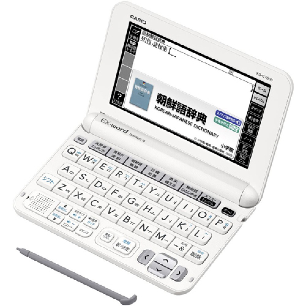 CASIO EX-word XD-G7600 Japanese Korean Electronic Dictionary