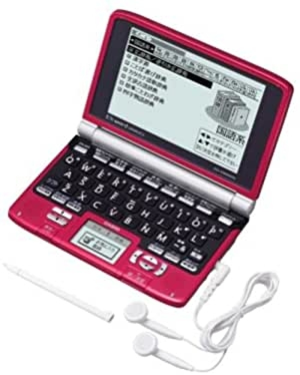 CASIO EX-word XD-SW6400RD Elektronische Wörterbücher Japanisch Englisch Deutsch